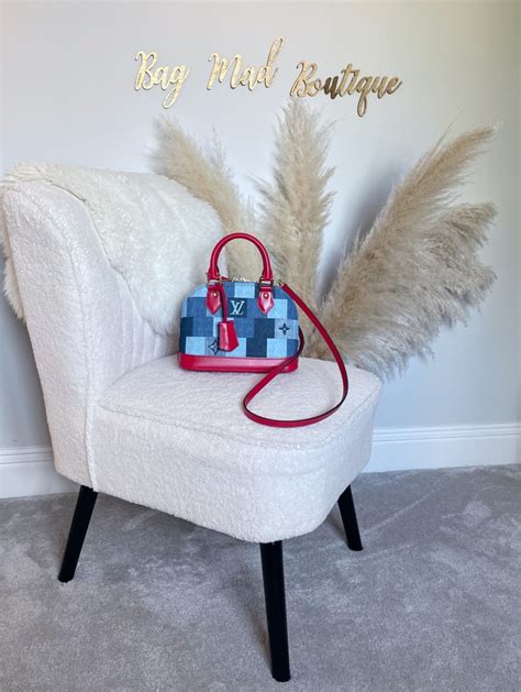 louis vuitton limited edition alma denim